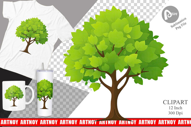 Tree Clipart Sublimation artnoy 