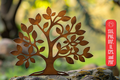 Tree Laser Cut SVG cut File SVG MD JOYNAL ABDIN 
