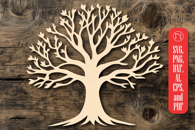 Tree Laser Cut SVG Cut File SVG MD JOYNAL ABDIN 