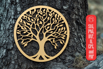 Tree Laser Cut SVG Cut File SVG MD JOYNAL ABDIN 