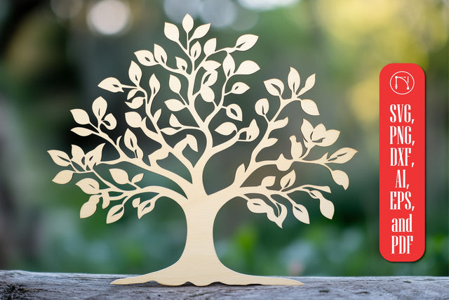 Tree Laser Cut SVG Cut File SVG MD JOYNAL ABDIN 