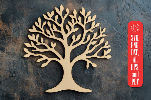 Tree Laser Cut SVG Cut File SVG MD JOYNAL ABDIN 
