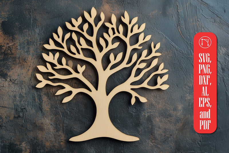 Tree Laser Cut SVG Cut File SVG MD JOYNAL ABDIN 