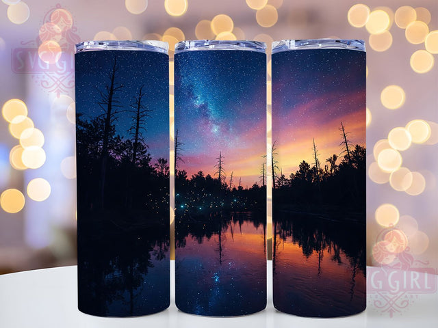 Tree of Life Galaxy 20oz Tumbler, Galaxy Tumbler, Tree of Life, Cosmic Design, Sublimation Wrap, 20oz Tumbler, Space Decor, Nature Lover Gifts Sublimation SvggirlplusArt 