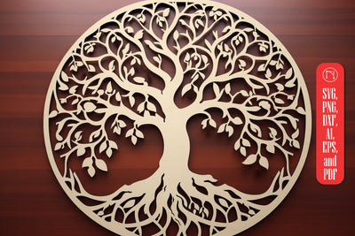 Tree of Life laser cut file SVG SVG MD JOYNAL ABDIN 