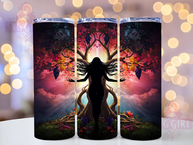 Tree of Life Spiritual 20oz Tumbler, Tree of Life Tumbler, Spiritual Drinkware, 20oz Sublimation, Mothers Day Gift, Woman Empowerment Cup, Nature Inspired Tumbler, Custom Spiritual Wrap Sublimation SvggirlplusArt 