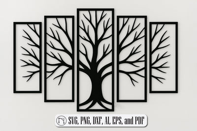 Tree of Life Wall Decor SVG Cut File SVG MD JOYNAL ABDIN 