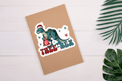 Tree rex Stickers Design Sublimation Regulrcrative 