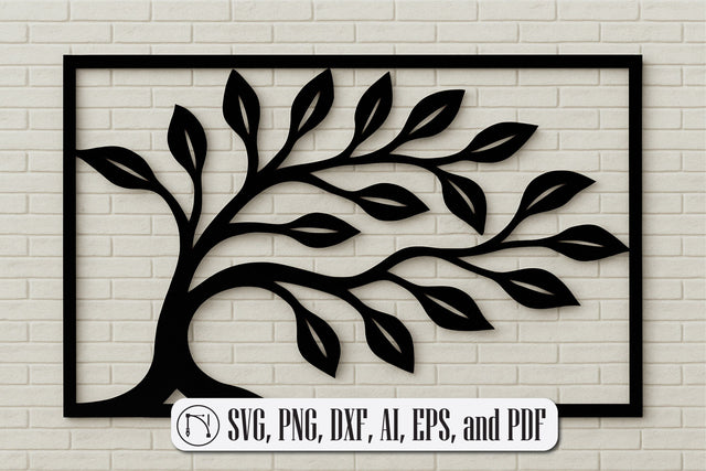Tree Wall Panel Laser Cut SVG design SVG MD JOYNAL ABDIN 