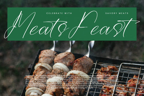 Trekfox Hunter - Modern Signature Font Font Letterena Studios 