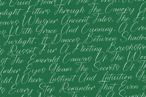 Trekfox Hunter - Modern Signature Font Font Letterena Studios 