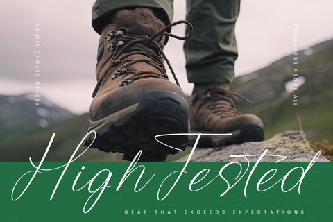 Trekfox Hunter - Modern Signature Font Font Letterena Studios 