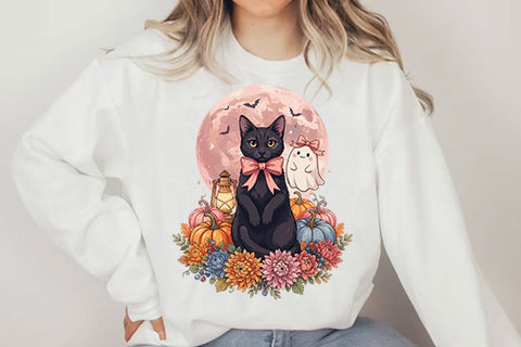 Trendy Black Cat Sublimation Png Sublimation Shahin alam 