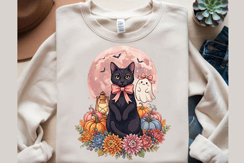 Trendy Black Cat Sublimation Png Sublimation Shahin alam 