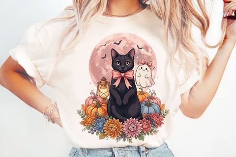 Trendy Black Cat Sublimation Png Sublimation Shahin alam 