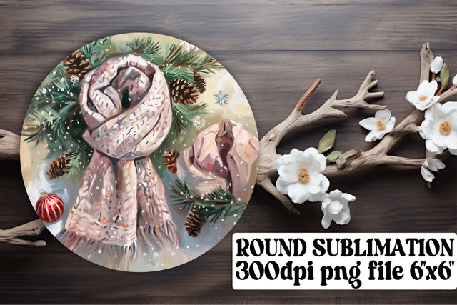Trendy circle PNGs for unique keychain sublimation use! , Christmas Sublimation afrosvg 