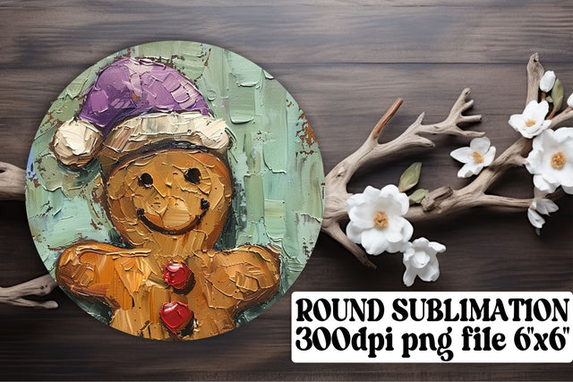 Trendy keychain designs, great for sublimation-friendly circles! , Christmas Sublimation afrosvg 