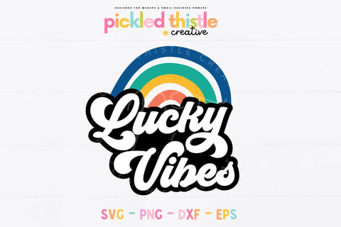 Trendy Lucky Shamrock Sublimation Design SVG SVG Pickled Thistle Creative 