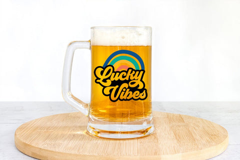 Trendy Lucky Shamrock Sublimation Design SVG SVG Pickled Thistle Creative 