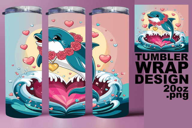 Trendy tumbler wrap, great for sublimation designs! , Valentines Sublimation HoodArtCraft 