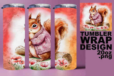 Trendy tumbler wrap, great for sublimation joy! , Animals Sublimation HoodArtCraft 