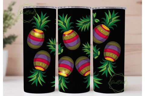 Tribal Pineapple 20oz Tumbler Design Sublimation PixelChick 