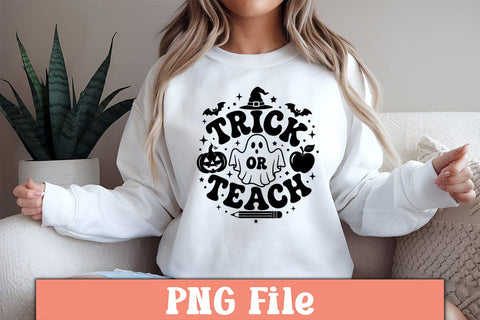 Trick or Teach PNG Sublimation Craftlabsvg24 