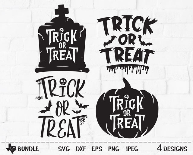 Trick or Treat Bundle | Halloween SVG SVG Texas Southern Cuts 