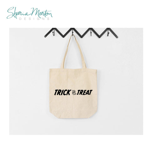Trick or Treat Halloween SVG for Vinyl Signs, Mantle Decor, and Door Decorations SVG Sharia Morton Designs 