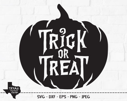 Trick or Treat | Halloween SVG SVG Texas Southern Cuts 