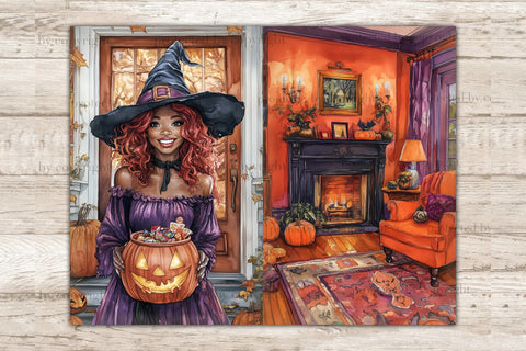 Trick Or Treat Junk Journal Paper | Spooky Collage Sheet SVG GlamArtZhanna 