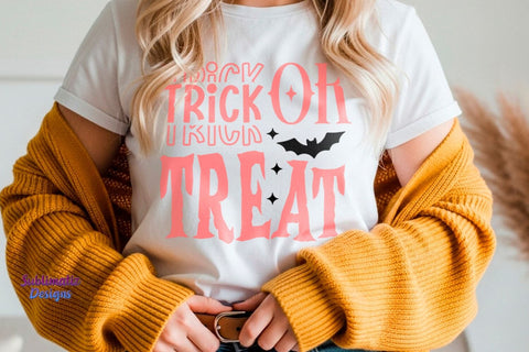 Trick or Treat Pink SVG SVG Sublimatiz Designs 