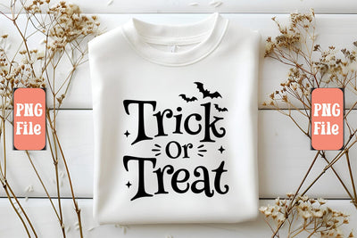 Trick Or Treat PNG Design Sublimation Craftlabsvg24 