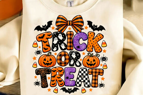 Trick or Treat PNG, Funny Halloween PNG Sublimation SVGista 