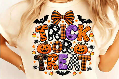 Trick or Treat PNG, Funny Halloween PNG Sublimation SVGista 
