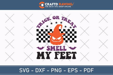 Trick Or Treat Smell My Feet Halloween Svg, Halloween Png , Halloween Clipart, Ghost Svg, Halloween Shirt Svg, Hippie Svg, Retro Svg, Svg Bundle, Sublimation Designs SVG Debashish Barman 