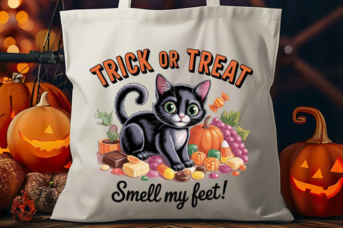 Trick Or Treat Smell My Feet SVG Angelina750 