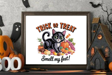 Trick Or Treat Smell My Feet SVG Angelina750 