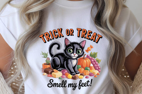 Trick Or Treat Smell My Feet SVG Angelina750 