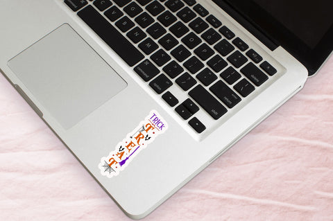 Trick or treat Stickers Design Sublimation Regulrcrative 