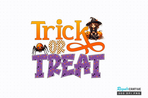 Trick or treat Sublimation Design Sublimation Regulrcrative 