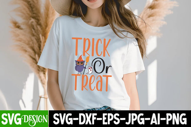 Trick or Treat SVG Cut File, Trick or Treat SVG Design, Halloween Sublimation PNG, Halloween SVG Bundle,Halloween SVG Quotes,Halloween PNG, Halloween SVG SVG BlackCatsMedia 