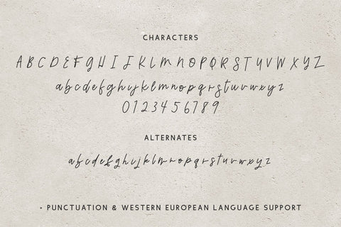 Trickster Script Font Beck McCormick 