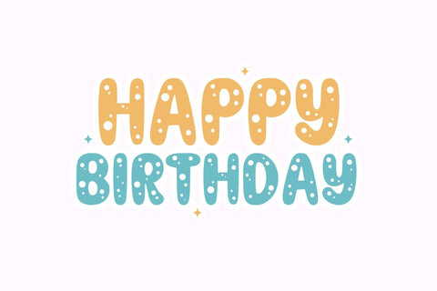 Tricky Bubble - Cute Bubble Font Font Masyafi Studio 