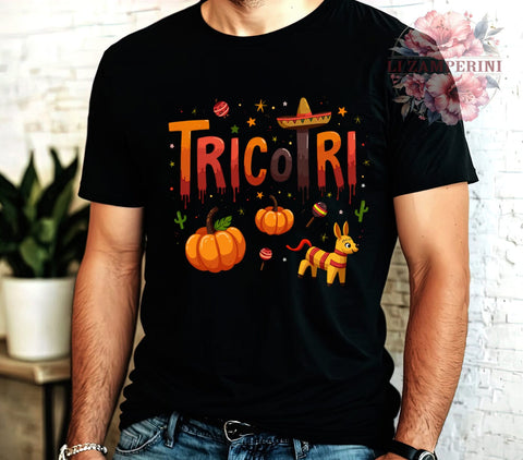 Tricotri PNG, Happy Halloween, Halloween Digital Download, Sublimation Art, Halloween Clipart, Spooky Graphics, Digital Halloween Decor, Seasonal Sublimation Sublimation Li Zamperini 