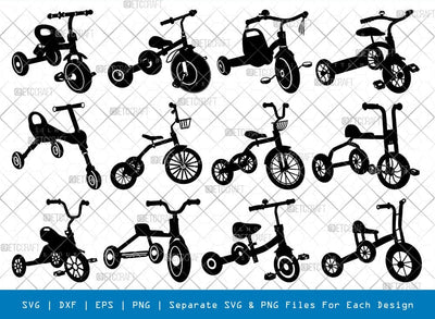 Tricycle Svg Cricut Cut Files Png Bundle, SB01164 SVG ETC Craft 