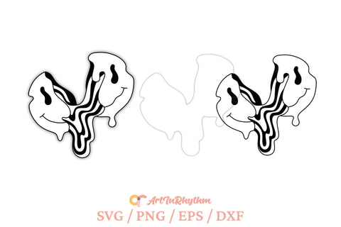 Trippy Svg Bundle, Trippy Svg, Psychedelic Svg, Mystical Svg, Dripping Smiley Svg SVG Artinrhythm shop 