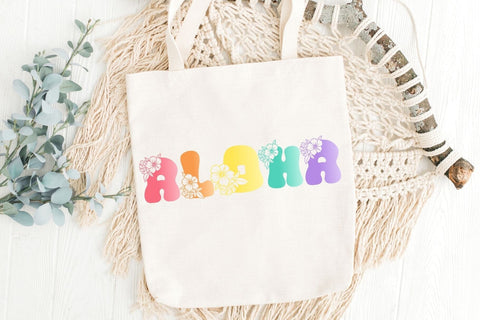 Tropi – A Fun Tropical Decorative Font with Floral Elements Font AnningArts Design 