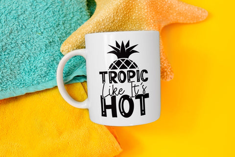 Tropic Like It's Hot - Summer SVG Cut File SVG CraftLabSVG 