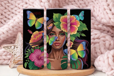 Tropical Beauty 20oz Tumbler Design Sublimation DesignSVG 